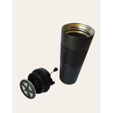 Tohana French Press Çelik Kupa 450 ml