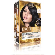 L'Oréal Paris Loreal Paris Excellence Saç Boyası Intense 1.1 Yoğun Siyah
