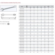İzeltaş 27 Kombine Kısa Anahtar 0320 02 0027