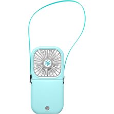 Farfi Taşınabilir Mini Katlanabilir USB Şarj Edilebilir Boyun Asılı Hava Soğutma Fanı Güç Bankası (Yurt Dışından)