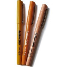 Artline 200 Fine 0.4 mm Yazı + Çizim Kalemi Sarı Tonları 3'lü