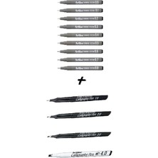 Artline Drawing + Kaligrafi Kalem Seti 13'lü
