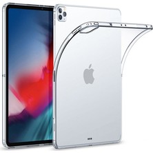 AktarMobile Apple iPad Pro 12.9 2021 5. Nesil Kılıf Silikon Tablet Kılıfı Esnek Tpu Kapak