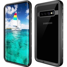 AktarMobile Samsung Galaxy S10 Su Geçirmez Kılıf - Tam Uyumlu - 2 Parça