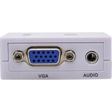 BoblovVGA To Hdmı Full Hd Görüntü ve Ses Dönüştürücü Çevirici VGA2HDMI VGA Dan HDMI A