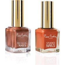 Pierre Cardin Studio Nails & Metallic Nails - 2'li Oje