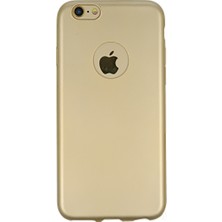 E-Sektör Apple iPhone 6g Premium Silikon Kılıf Gold