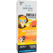 Zade Vital Miniza Omega 3 ve Yer Fıstığı Yağı 150 ml