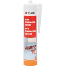 Würth Yüksek Isı Silikonu Kırmızı 310ML