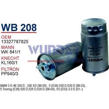 Wunder Bmw E46 330D - E39 520D - X5 3.0d                                   M57 Yakıt Filtresi