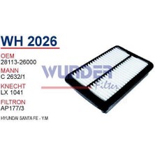 Wunder Hyundai Santa Fe - Y.m Hava Filtresi