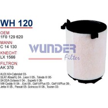 Wunder Volkswagen Caddy Iıı - Golf V - Passat - Jetta Hava Filtresi