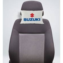 Bk Gift Suzuki Tasarımlı Dikdörtgen Araç Koltuk Yastığı-1