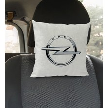 Bk Gift Opel Tasarımlı Kare Araç Koltuk Yastığı-1