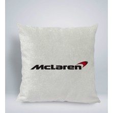 Bk Gift Mclaren Tasarımlı Kare Araç Koltuk Yastığı-1