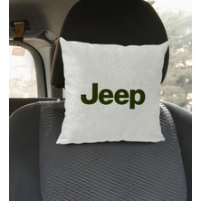 Bk Gift Jeep Tasarımlı Kare Araç Koltuk Yastığı-1