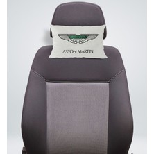 Bk Gift Aston Martin Tasarımlı Dikdörtgen Araç Koltuk Yastığı-1