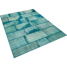 Sempati Halı Klasik Modern Patchwork Eskitme El Dokuma Halı 160 x 230 cm 5706