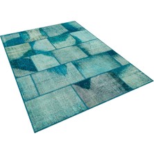 Sempati Halı Eşsiz Güzelliğe Sahip Patchwork El Dokuma Halı 160 x 230 cm 5726