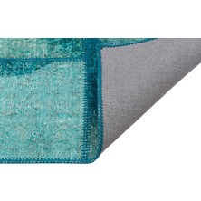 Sempati Halı Eşsiz Güzelliğe Sahip Patchwork El Dokuma Halı 160 x 230 cm 5726
