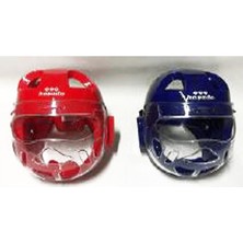 Avessa Taekwondo Kapalı Mantar Kask Mavi M