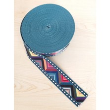 Angel Çanta Aksesuar 5 cm Desenli  Polyester Kolon V Desen