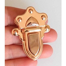 Angel Çanta Aksesuar Light Gold Çanta Kilidi Modern Stil