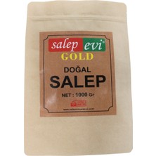 Salepevi Gold Salep Doğal Saf Katkısız Öğütülmüş Toz Sahlep  İçimlik ve Dondurma 1 kg