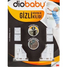 Diobaby Dolap ve Çekmece Gizli Güvenlik Çocuk Kilidi