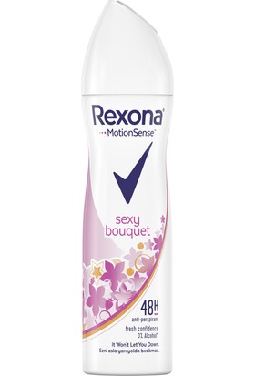 Rexona Anti-Perspirant Sprey Deodorant Kadın Sexy Bouquet Ter Kokusuna Karşı Koruma 150 ML