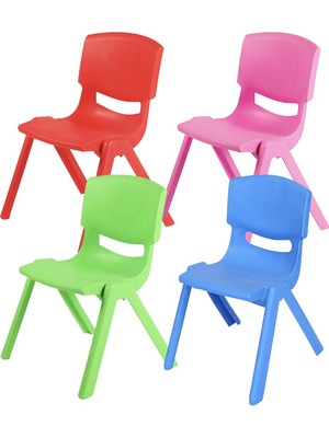 Fiore Küçük Şirin Çocuk Sandalyesi Sarı 4lü Paket 1-3 Yaş Için