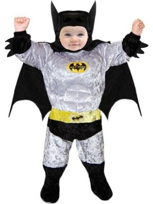 Bkmc Bebek Batman Kostümü Kaslı