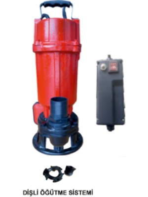 Atlantis Blu Öğütücü 0.55M 0.75HP 220V Parçalayıcılı Foseptik Dalgıç Pompa 3g Sulama Sistemleri