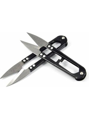 Mbois 12 Adet Metal Balıkçı Makası Yaylı Otomatik Sistem Ağ Makası