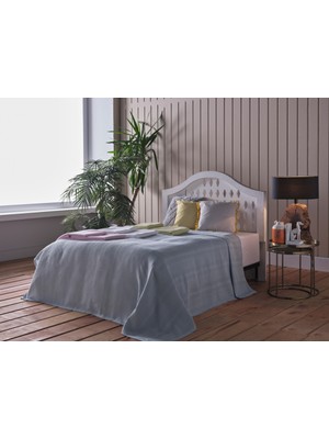 Doqu Home Sunlife Pike Çift Kişilik Beyaz