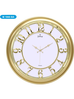 Galaxy M-1965-BA Dekoratif Duvar Saati