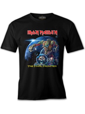 Lordd T-Shirt  Iron Maiden  - The Final Frontier Siyah Erkek T-Shirt