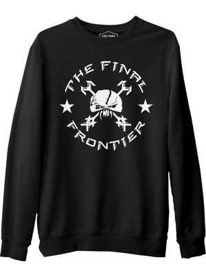 Lordd T-Shirt  Iron Maiden - The Final Frontier Siyah Erkek Kalın Sweatshirt