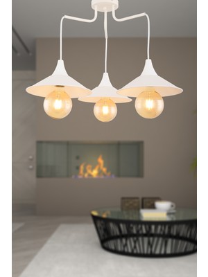 Begüsa Berlin 3'lü Beyaz