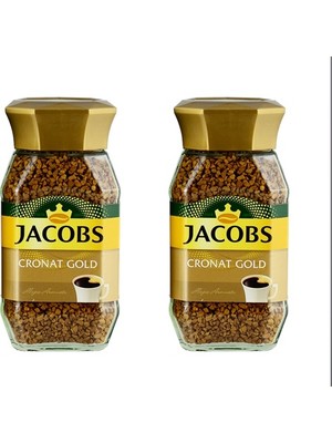 Jacobs Cronat Gold Kahve Kavanoz 2 x 100 gr
