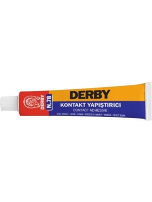 Derby 40 gr Kontakt Yapıştırıcı Güçlü Yapışma Özelliği ile Çok Amaçlı Kullanım İçin
