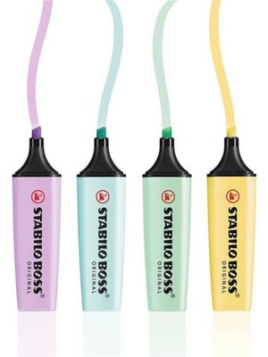 Stabilo Pastel Renkler Set 4'lü