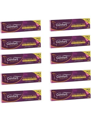 Day’s Comfort Days Comfort Erken Hamilelik Testi 10 Adet Hafif ve Dayanıklı Kullanım Kolaylığı Sağlar