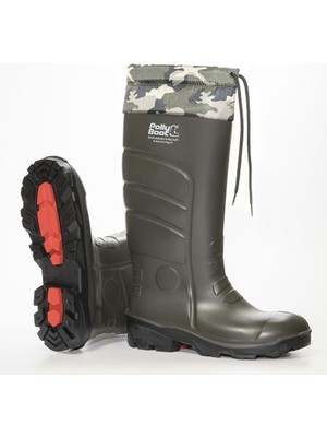 Polly Boot  Polly Boot Galaxy Vega Koyu Haki Uzun Boğazlı 37+6 cm