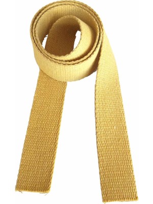 Angel Çanta Aksesuar 4 cm Pamuklu Kolon 1 Metre Hardal Sarı