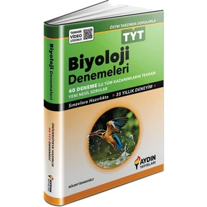 Aydın Yayınları TYT Biyoloji 40 Deneme