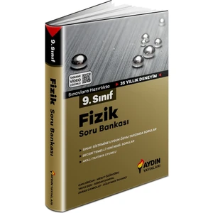 Aydın Yayınları 9. Sınıf Fizik Soru Bankası