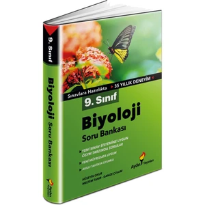 Aydın Yayınları 9. Sınıf Biyoloji Soru Bankası