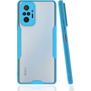 ZORE Xiaomi Redmi Note 10 Pro Kılıf Parfe Kenarları Pastel Renk Silikon