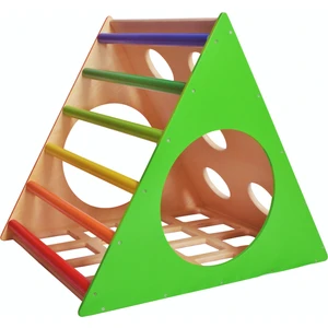 Wood & Joy Woodnjoy Ahşap Üçgen Pikler Prizma
